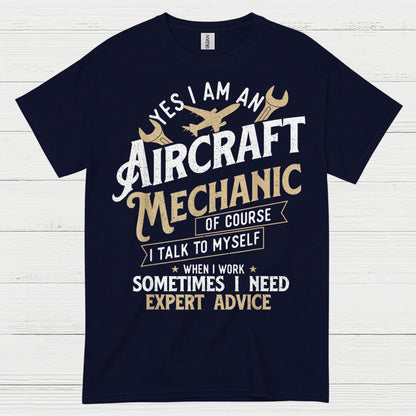 Funny Aircraft Mechanic Expert Advice T Shirt