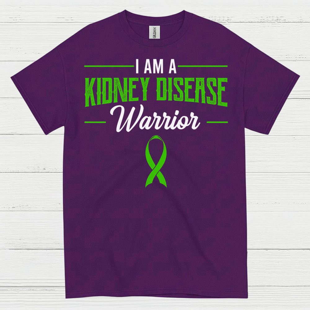Kidney Disease Warrior Strong Awareness T Shirt