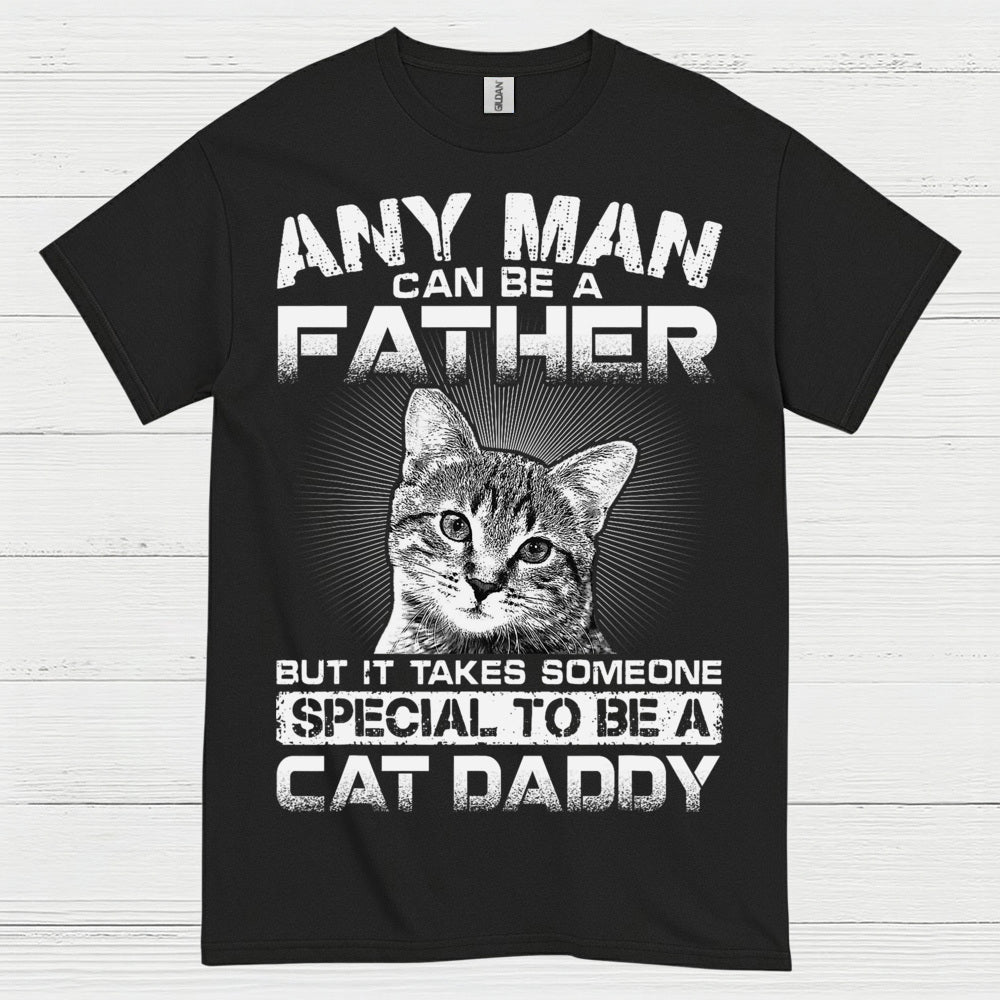 Cat Daddy Father Humor T Shirt