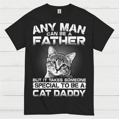 Cat Daddy Father Humor T Shirt