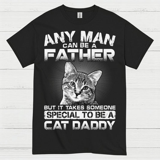 Cat Daddy Father Humor T Shirt