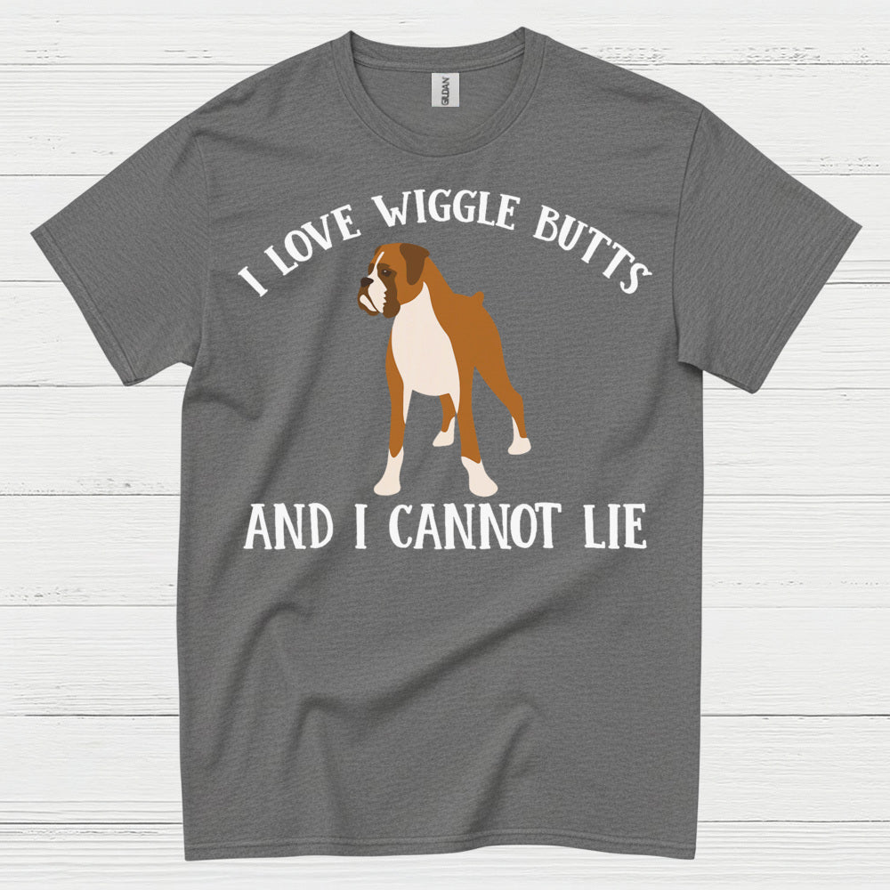 Wiggle Butt Boxer Lover T Shirt