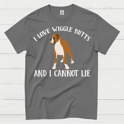 Wiggle Butt Boxer Lover T Shirt