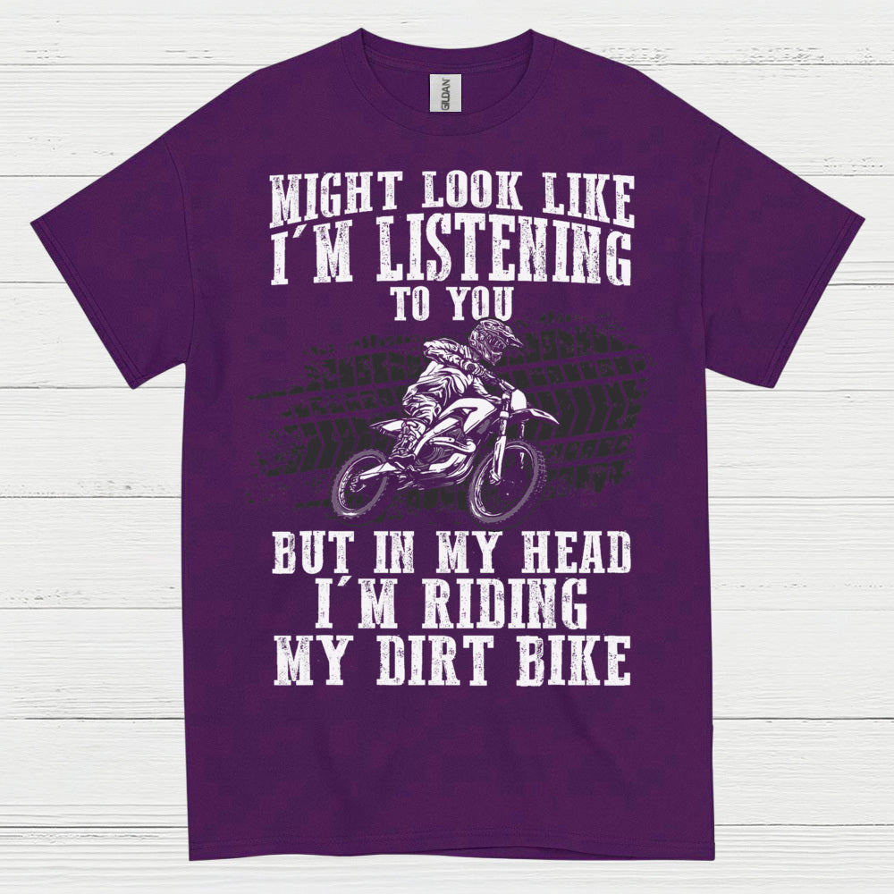 Funny Dirt Bike Mind Riding T Shirt