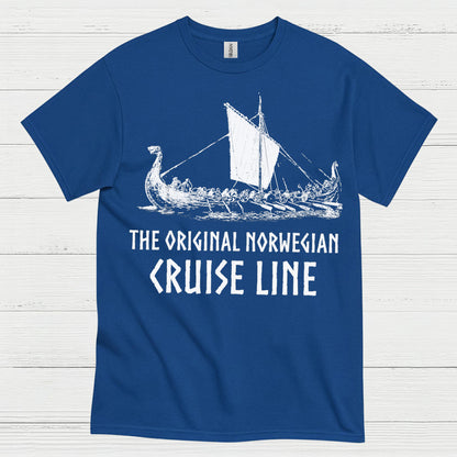 Original Norwegian Viking Cruise Line T Shirt