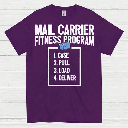 Mail Carrier Fitness Program T Shirt