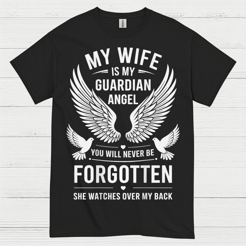 My Wife Is My Guardian Angel T Shirt