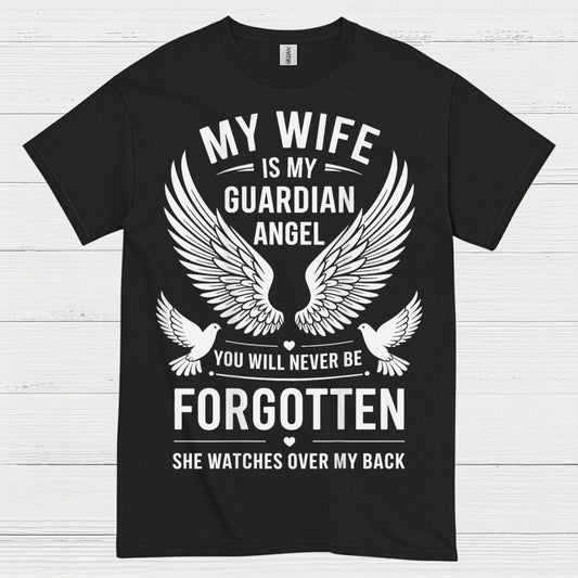 My Wife Is My Guardian Angel T Shirt