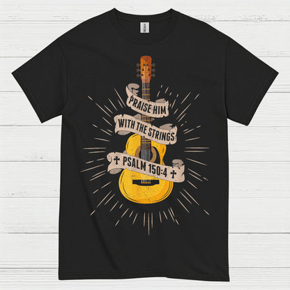 Strum for His Glory Guitar T Shirt
