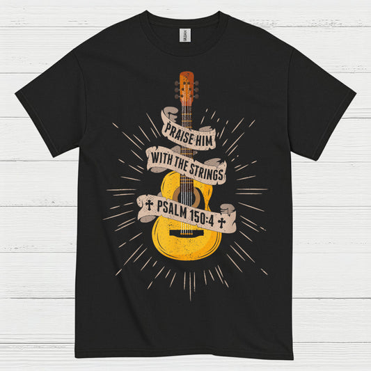 Strum for His Glory Guitar T Shirt
