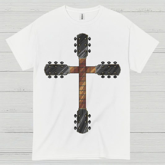 Guitar Cross Faith T Shirt