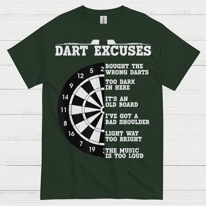 Dart Excuses Funny Darts T Shirt