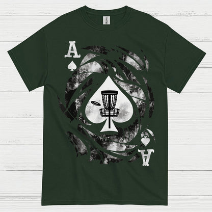 Ace Of Spades Disc Golf T Shirt