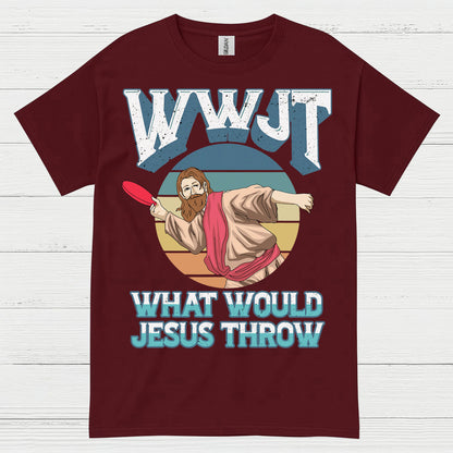 What Would Jesus Throw Disc Golf T Shirt