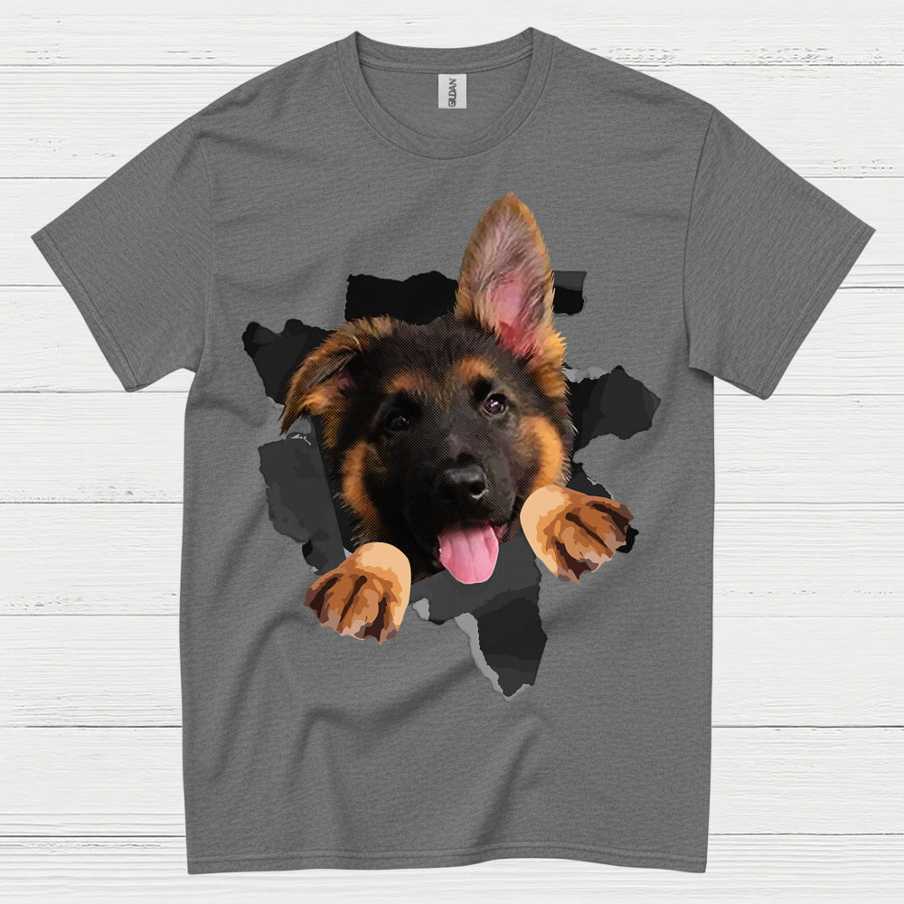 Playful German Shepherd Puppy T Shirt