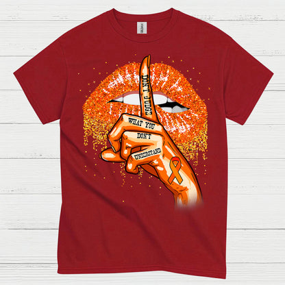 Silent Strength Multiple Sclerosis T Shirt