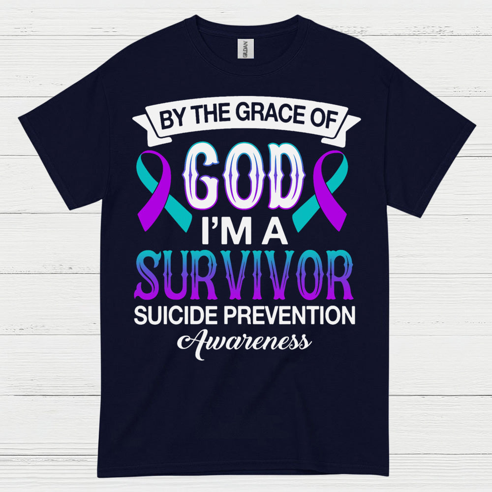 By The Grace Of God I’m A Survivor T Shirt