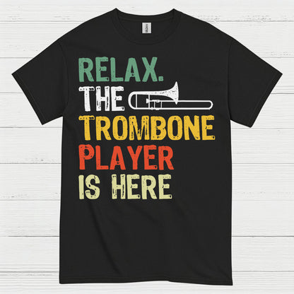 Relax Trombone Player Funny T Shirt