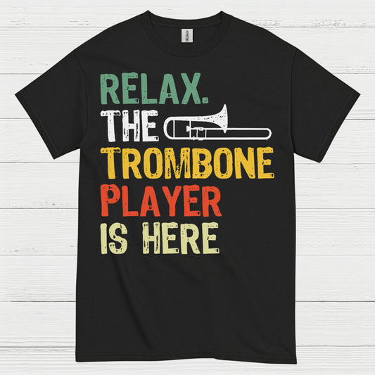 Relax Trombone Player Funny T Shirt