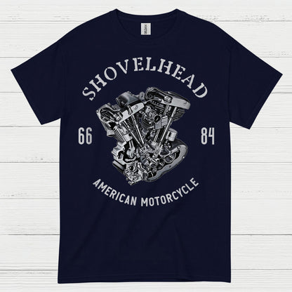 Shovelhead American Motorcycle Engine T Shirt