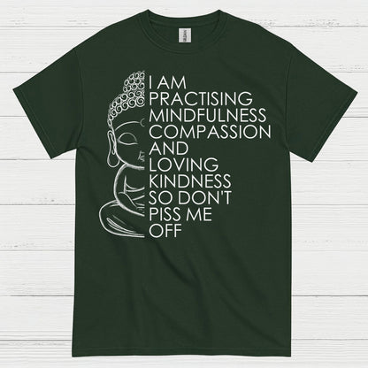 Practicing Mindfulness Compassion Quote T Shirt