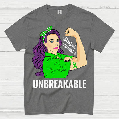 Dialysis Warrior Unbreakable Strength T Shirt