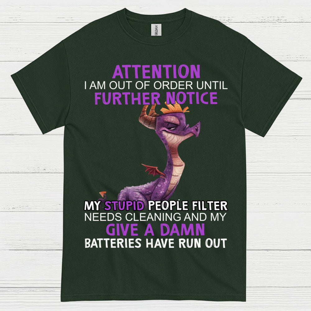 Out Of Order Dragon T Shirt