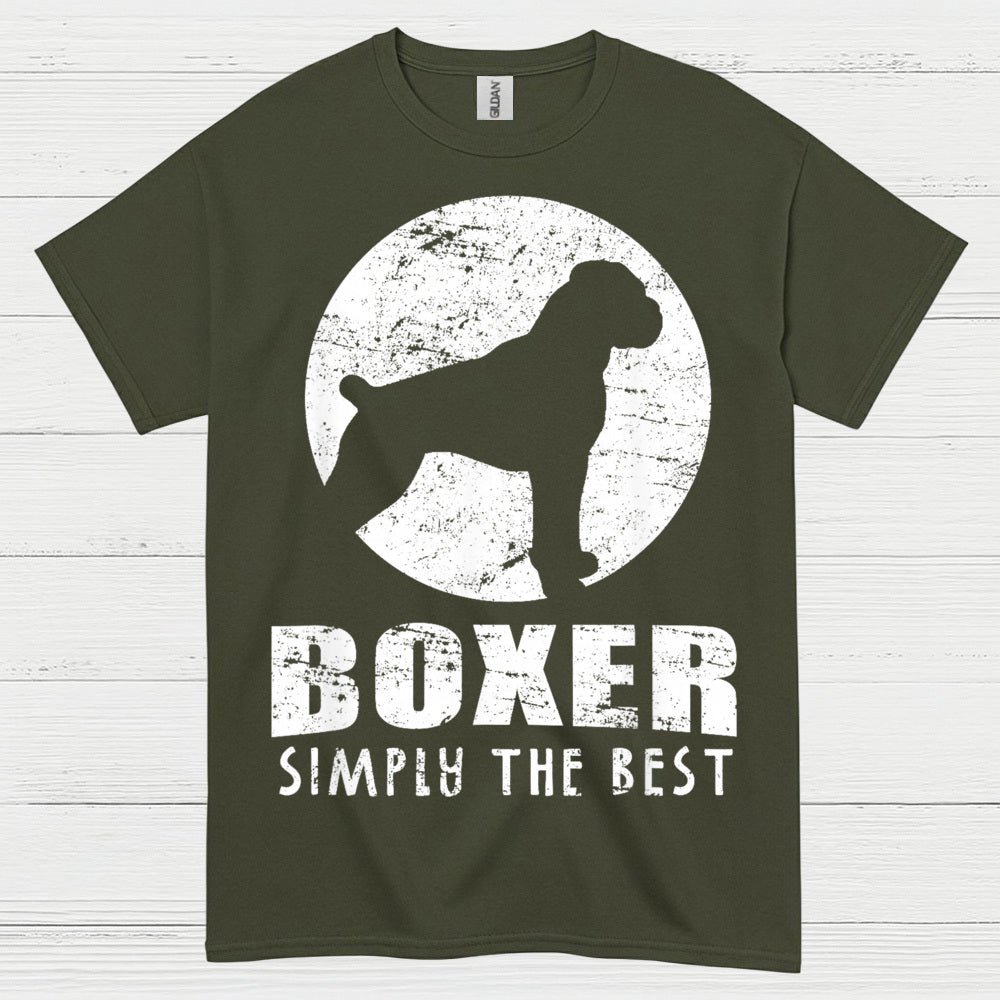 Boxer Simply The Best Dog T Shirt