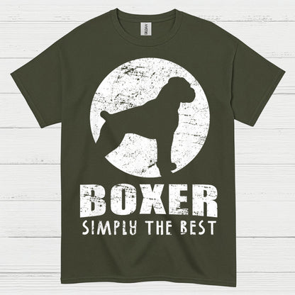 Boxer Simply The Best Dog T Shirt