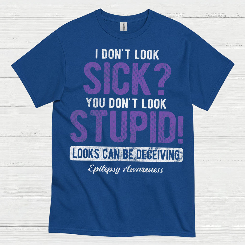 Looks Can Be Deceiving Epilepsy T Shirt