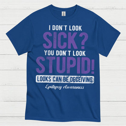 Looks Can Be Deceiving Epilepsy T Shirt
