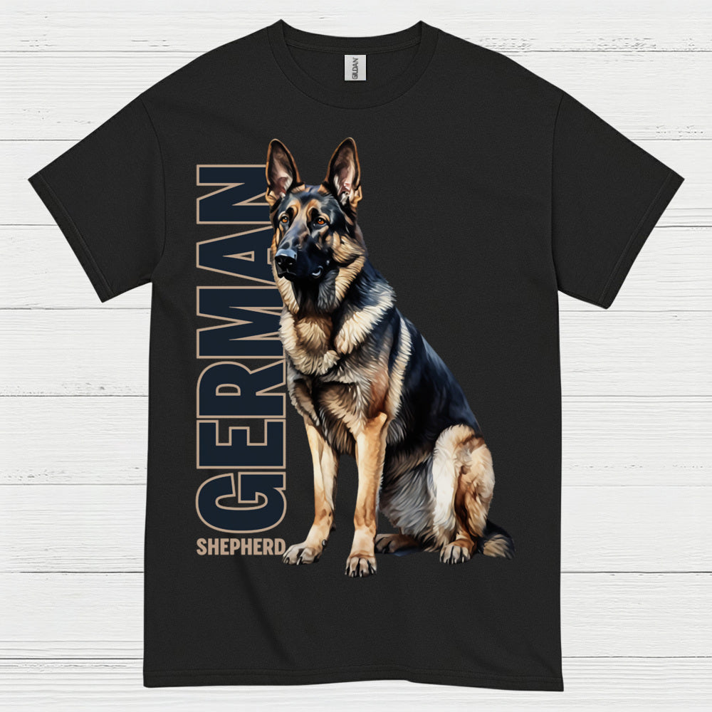 German Shepherd Classic Loyal Dog T Shirt