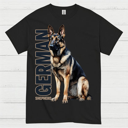 German Shepherd Classic Loyal Dog T Shirt