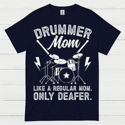 Proud Drummer Mom T Shirt