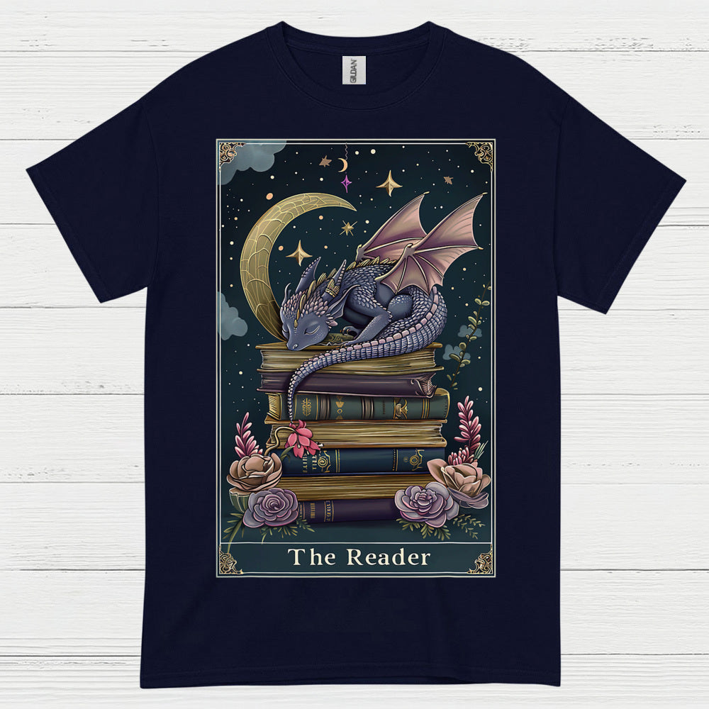 The Reader Dragon T Shirt