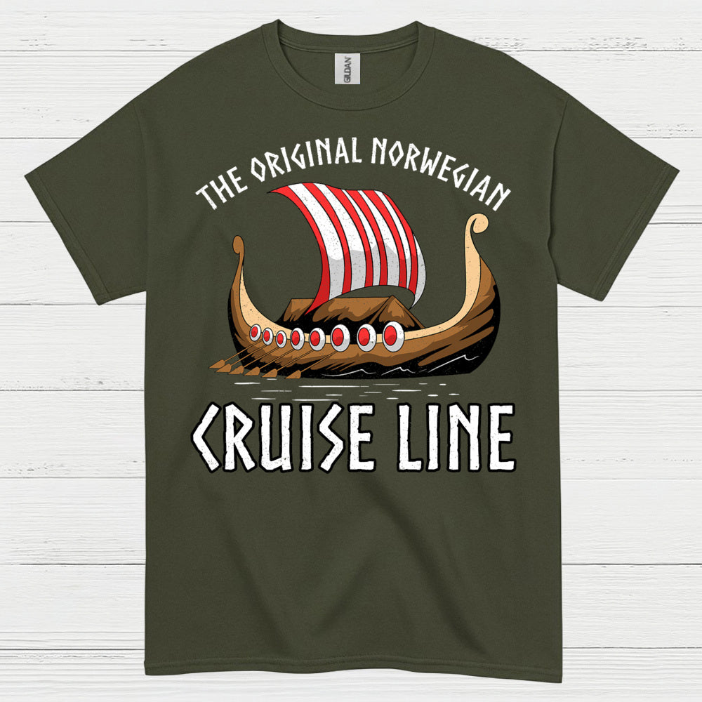 Viking Longship Cruise Line T Shirt
