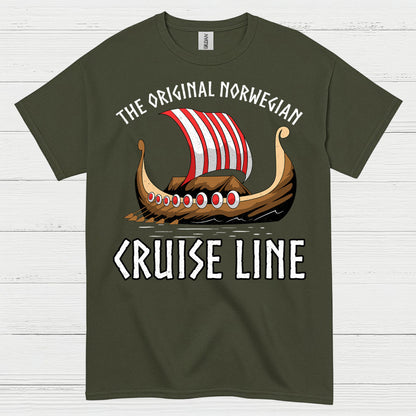 Viking Longship Cruise Line T Shirt