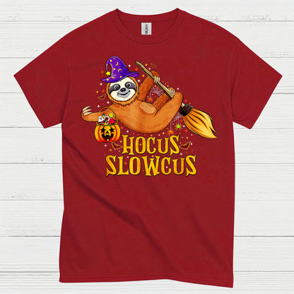 Hocus Slowcus Halloween Sloth T Shirt