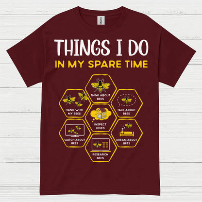 Things I Do Bee Lover Humor T Shirt