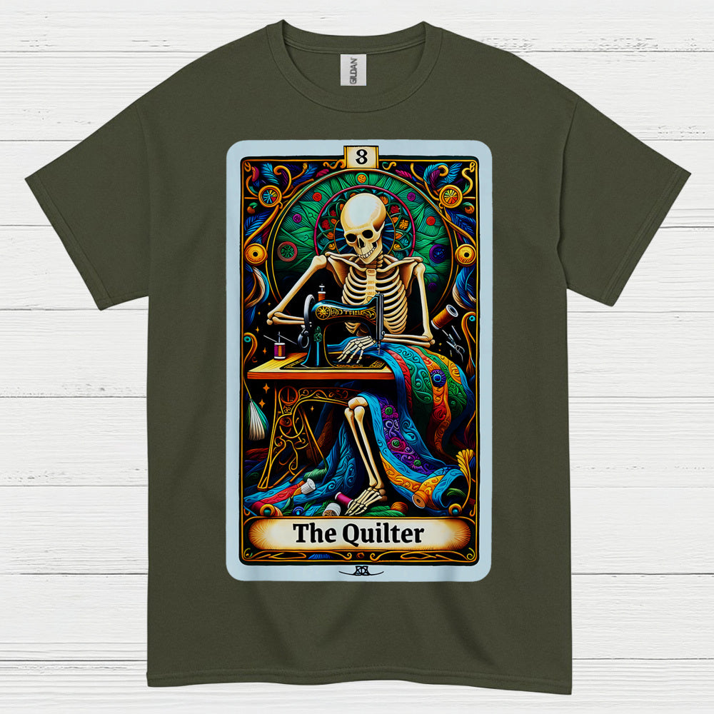 The Quilter Tarot Art T Shirt