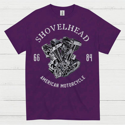 Shovelhead American Motorcycle Engine T Shirt
