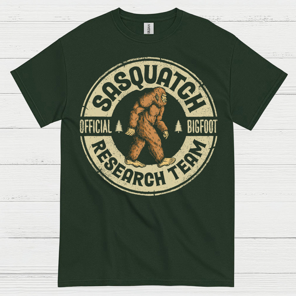 Sasquatch Research Team Bigfoot T Shirt