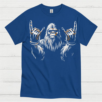 Rock On Bigfoot T Shirt