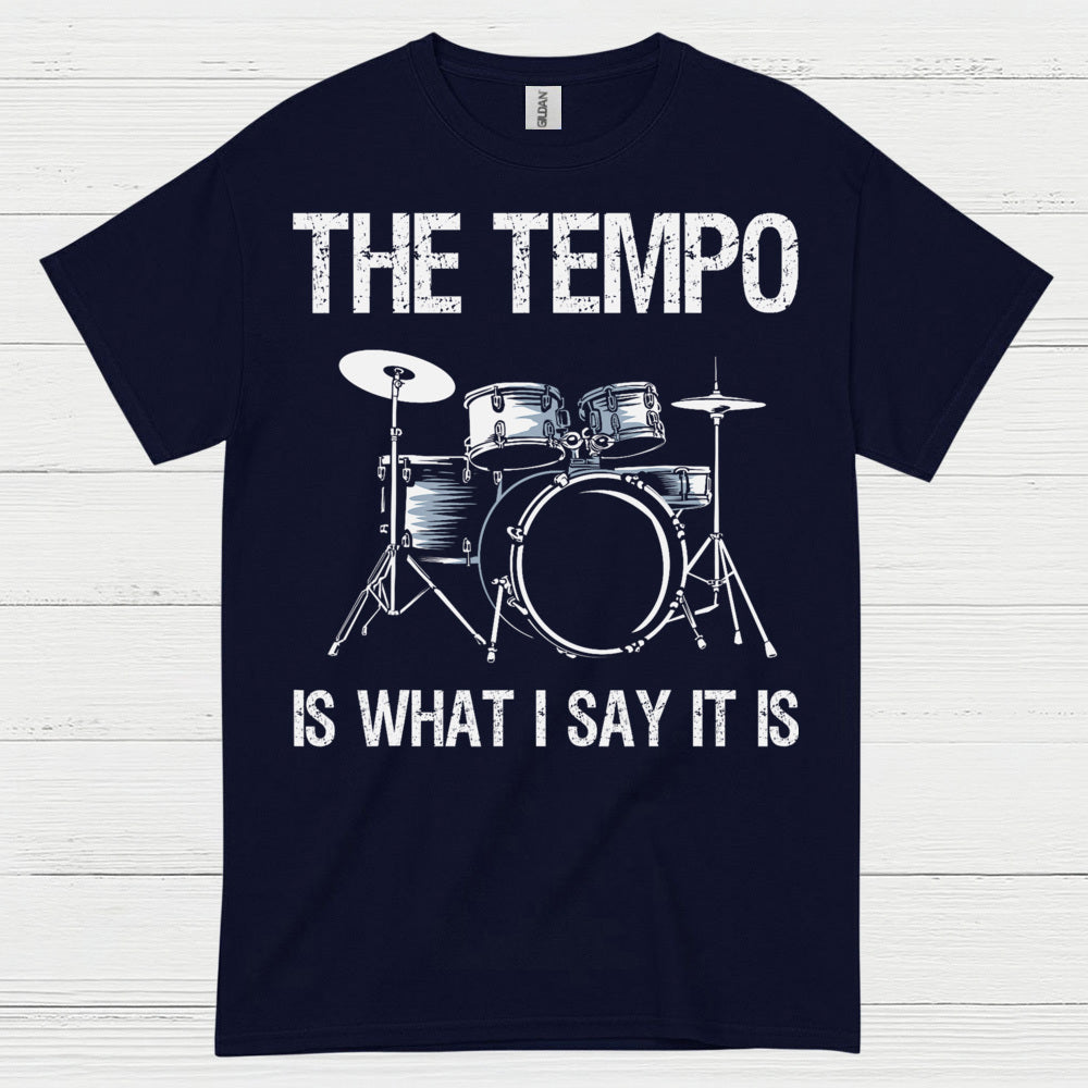 Tempo Boss Drummer T Shirt