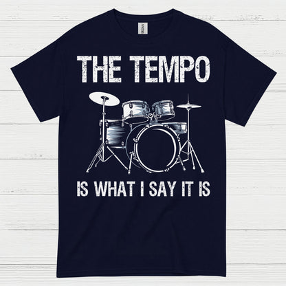 Tempo Boss Drummer T Shirt