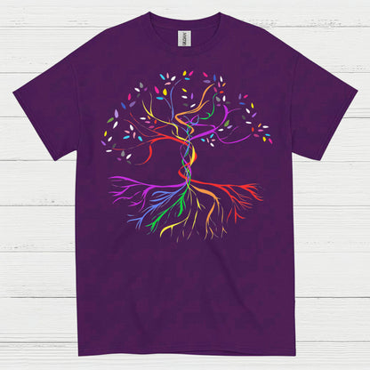 Rainbow Tree of Life T Shirt