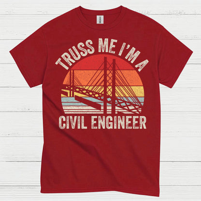 Civil Engineer Bridge T Shirt