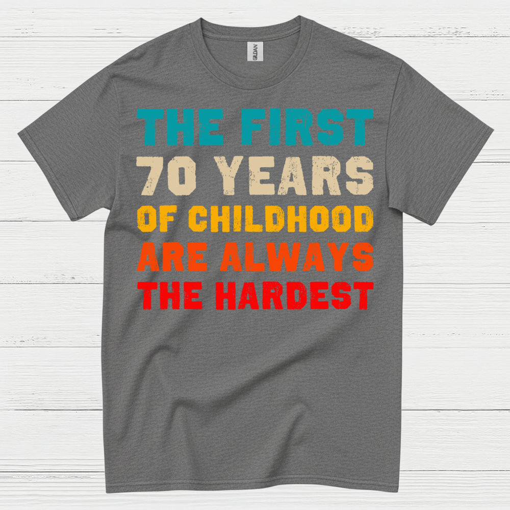 Funny 70th Birthday Humor T Shirt