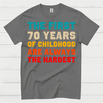 Funny 70th Birthday Humor T Shirt