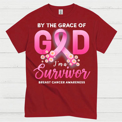 By The Grace Of God Survivor T Shirt